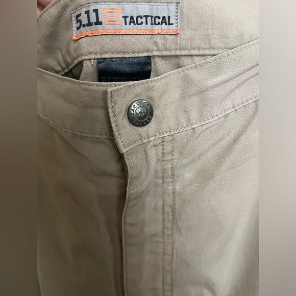 5.11 Tactical Men’s ABR Pro Cargo Carpenter Utility Khaki Pants 36 x 34 - Picture 5 of 5
